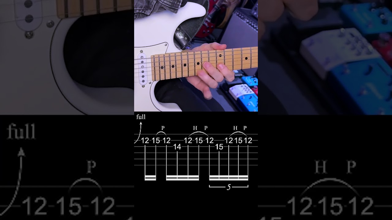 Learn this fast repetitive lick! #guitar #guitarist #joebonamassa #guitarsolo  #pentatonicscale