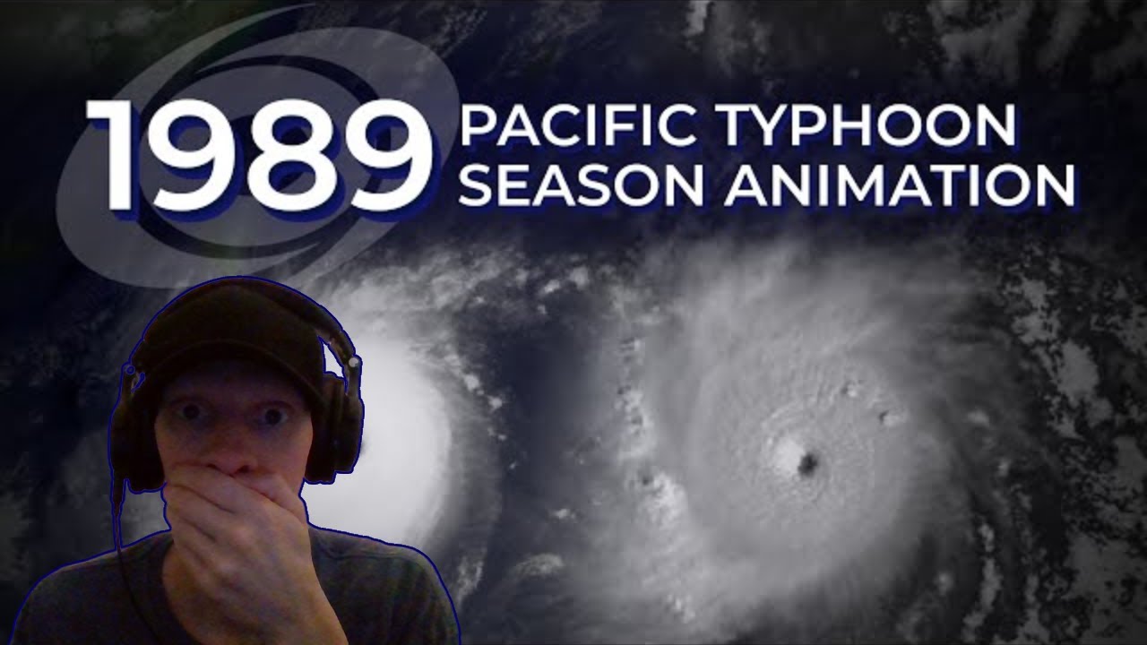 Reacting To 1989 Pacific Typhoon Season Animation [ Force Thirteen ]