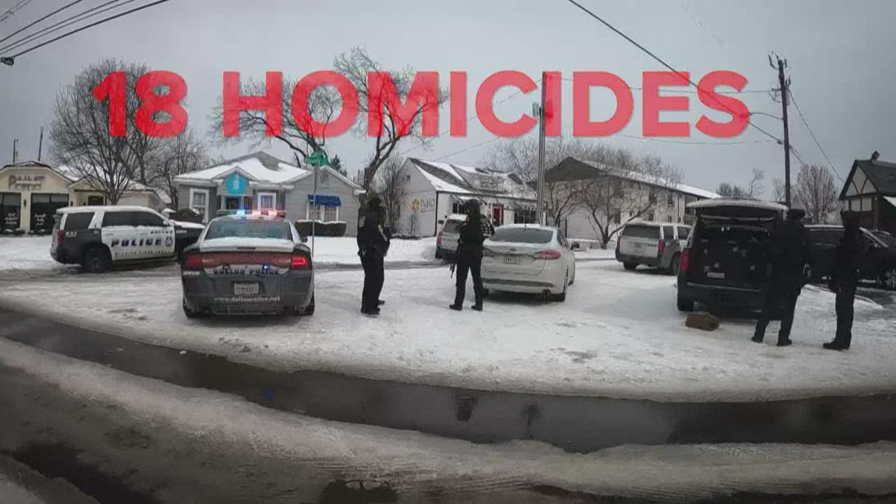 Homicides and aggravated assaults continue keeping Dallas police officers busy
