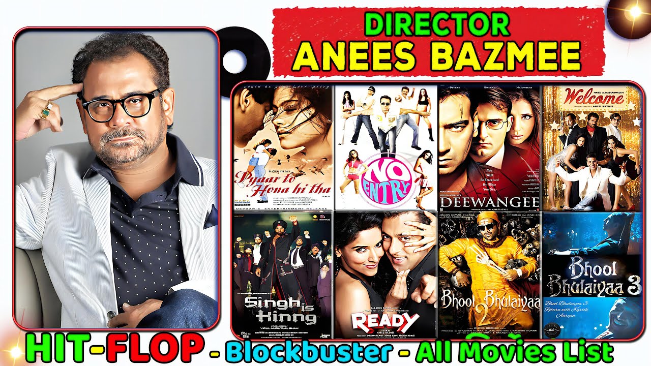 Anees Bazmee Hit and Flop All Movies List, Box Office Collection | All Film Names. Bhool bhulaiyaa 3