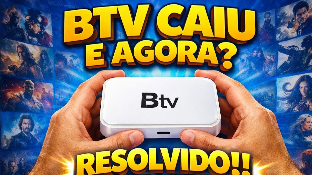 BTV CAIU !! É AGORA?? RESOLVIDO 2026!!