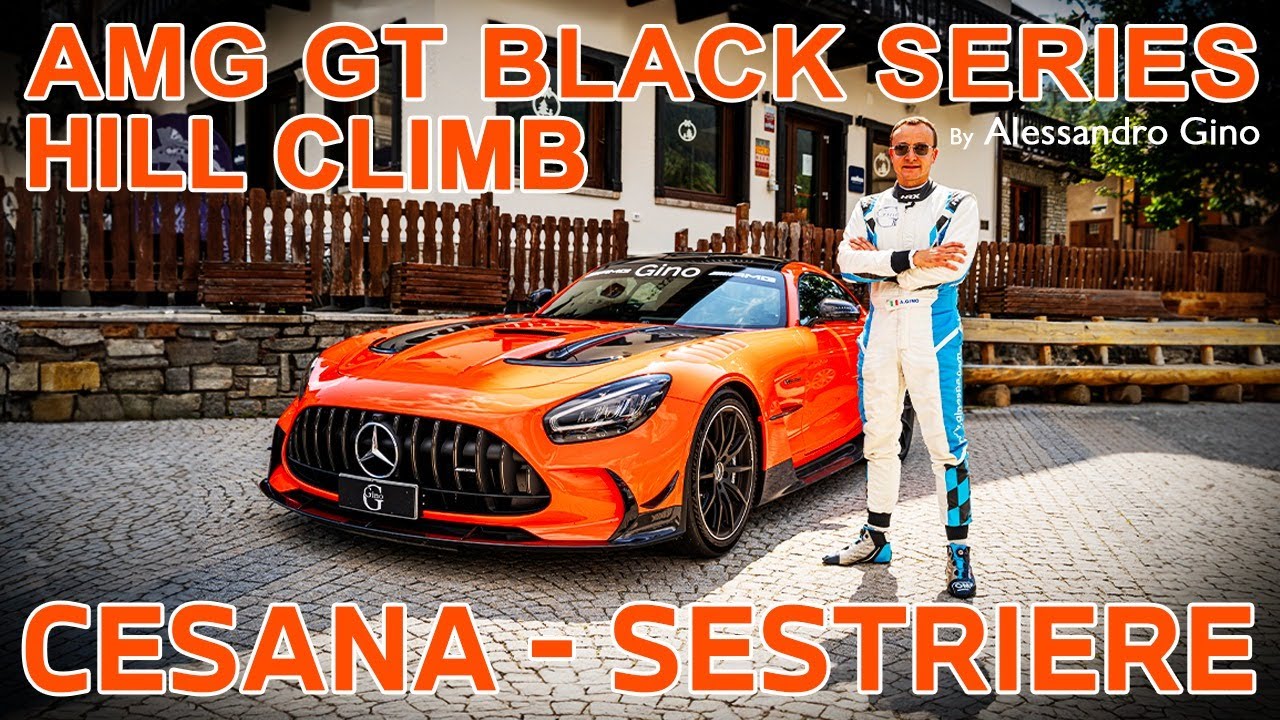 AMG GT Black Series — Hill Climb — Cesana Setriere от Алессандро Джино