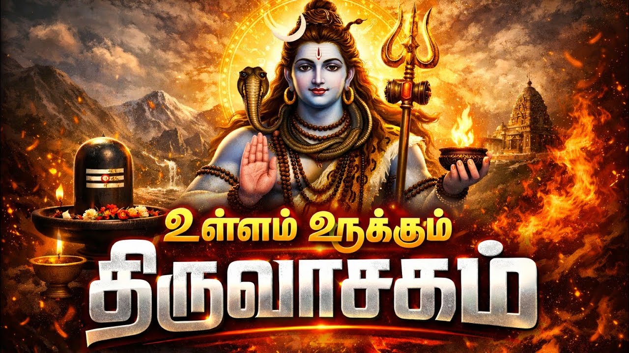 உள்ளத்தை உருக்கும் திருவாசகம்... உங்கள் இல்லத்தை நிறைக்கும் ஒருவாசகம் ஓம் நமசிவாய...
