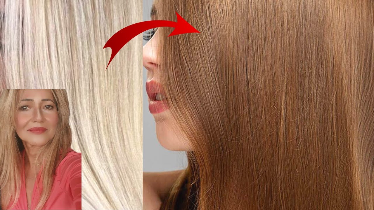MELHOR COR ABAFAR O LOIRO e COBRIR CABELO BRANCO e Como Tirar o Frizz do Cabelo Casa #HairTutorial