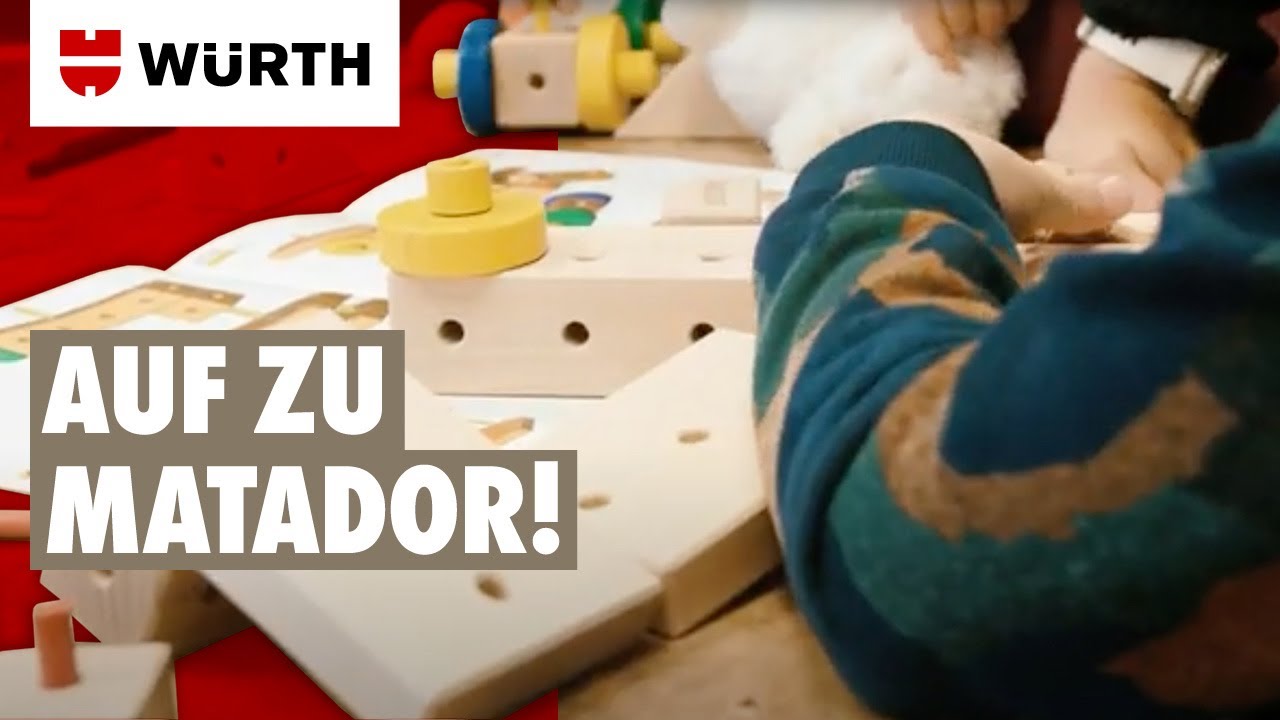 Auf zu Matador! Wie man Kinder spielerisch für das Handwerk begeistert