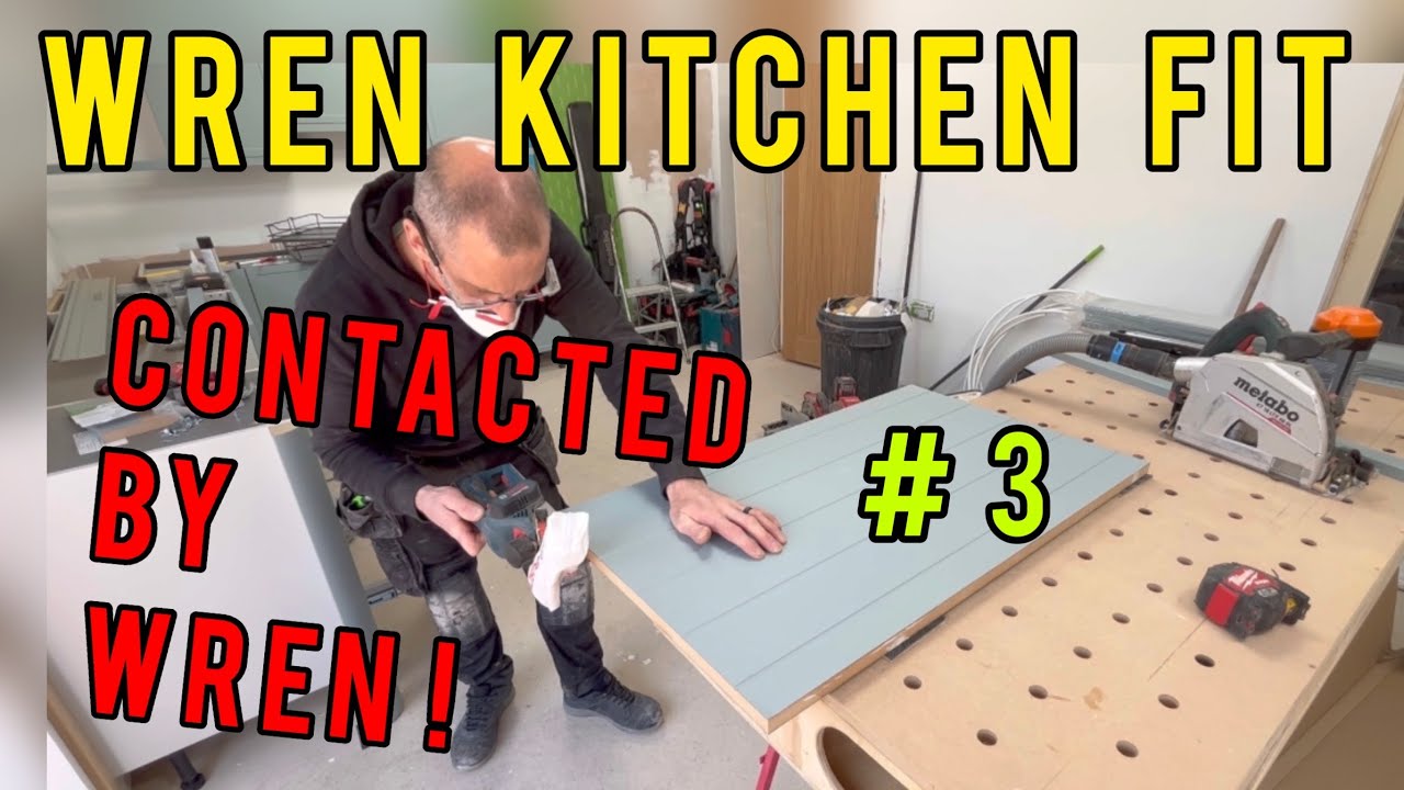 WREN KITCHEN - FINALLY MOVING FORWARD PART 3  #kitchen #carpenter