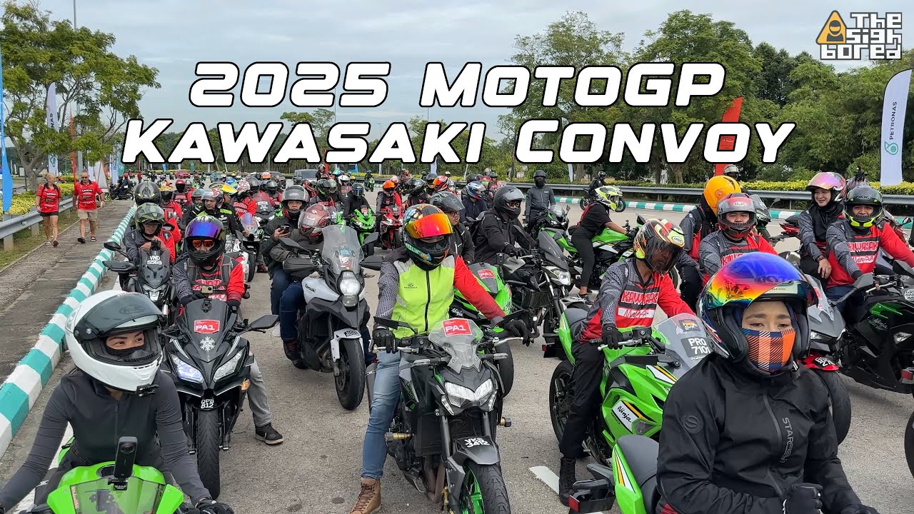 2025 MotoGP Sepang | Kawasaki Malaysia Convoy | Full Ride