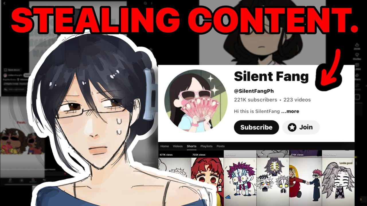A CREATOR IN THE DEMON SLAYER COMMUNITY IS STEALING CONTENT FROM OTHERS [Art + Commentary]
