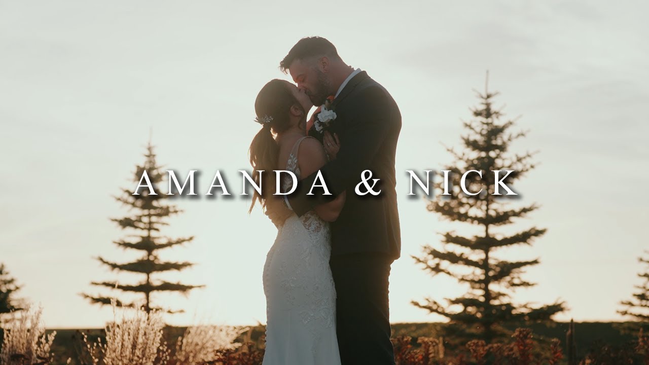 Cinematic Fall Wedding | Wedding Highlights Film | Amanda & Nick
