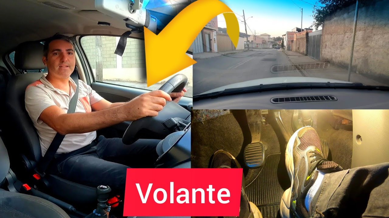 Como manter o carro alinhado e o volante reto