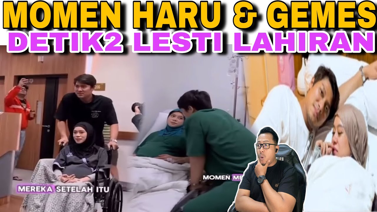 FULL MOMEN HARU & MENGGEMASKAN DETIK2 LESTI MELAHIRKAN ANAK KE2-SEMUA KELUARGA & ABANG L IKUT BERDOA