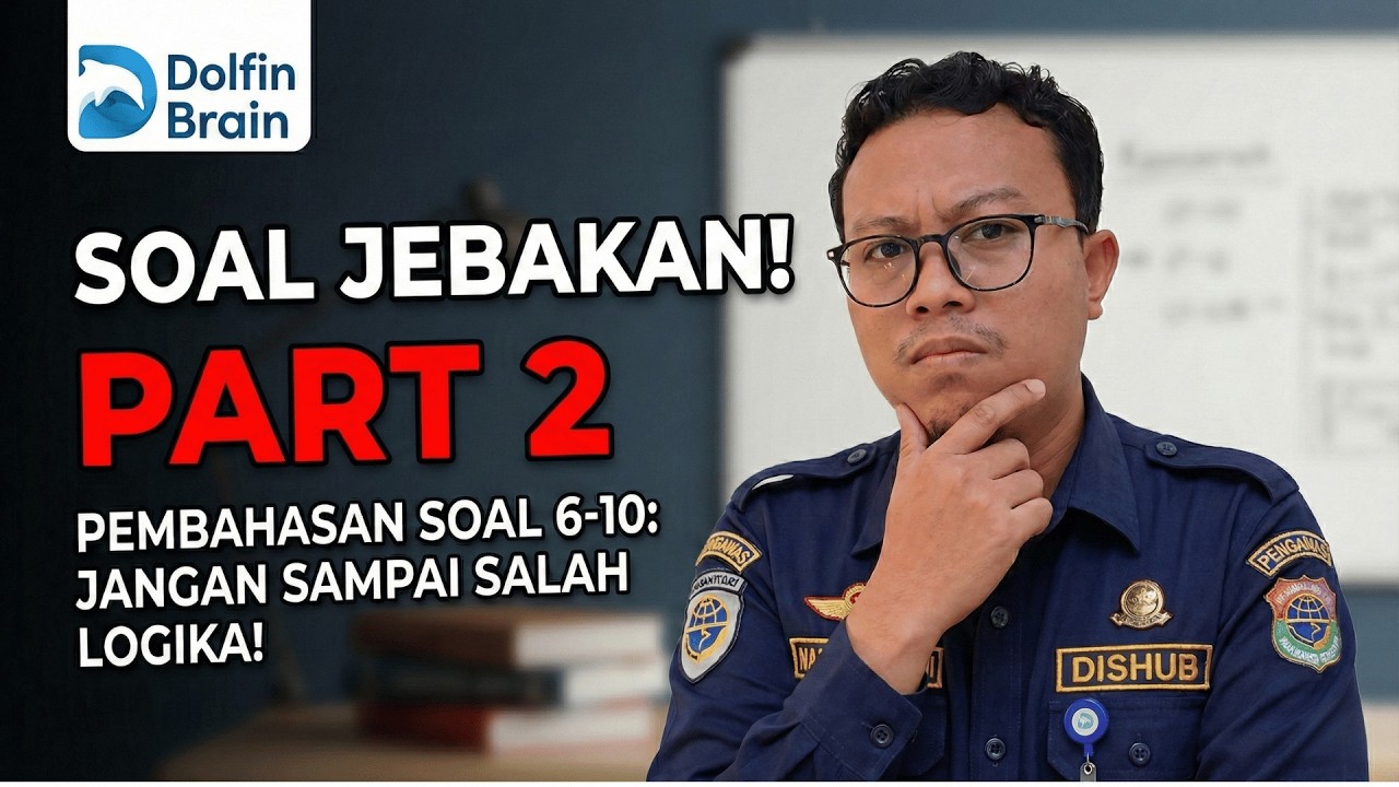 HATI-HATI! 90% Peserta Terkecoh di Soal Ini - Pembahasan SKB Pengawas Transportasi Darat Part 2