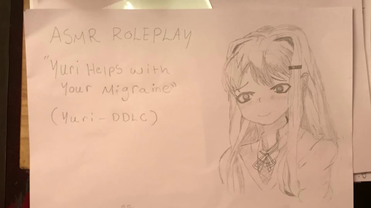 Yuri Helps You With A Migraine ( DDLC) ( ASMR Roleplay)