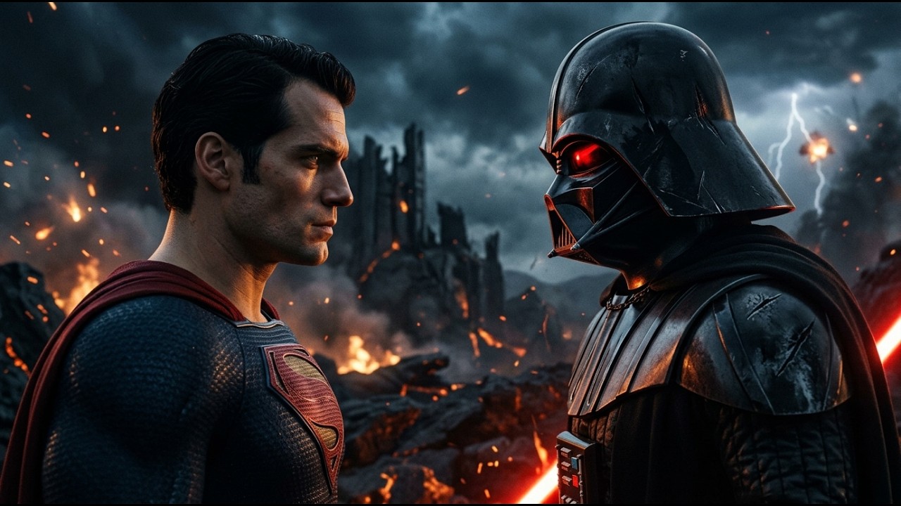 Superman VS Darth Vader - WHO WOULD WIN | LEGENDARY FIGHTS