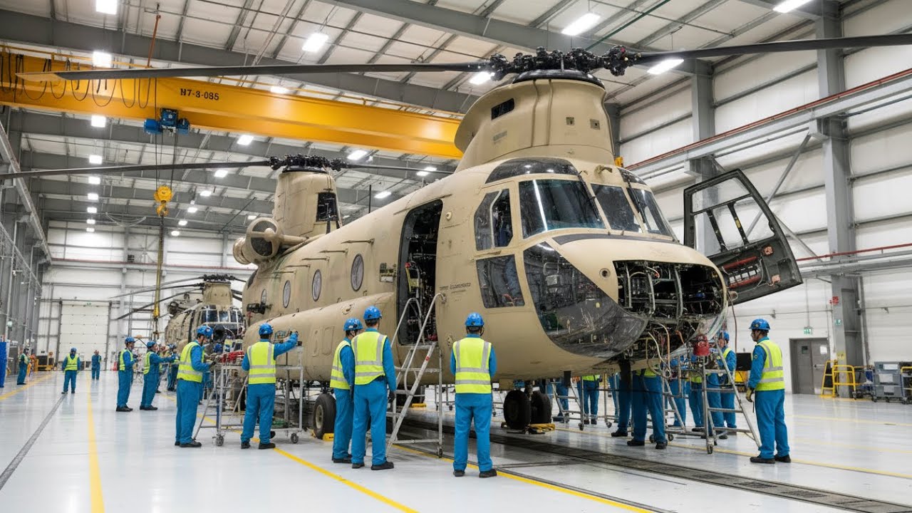 Rebuilding the Largest Helicopter Ever Built by the U.S. Army | Full Restoration Process