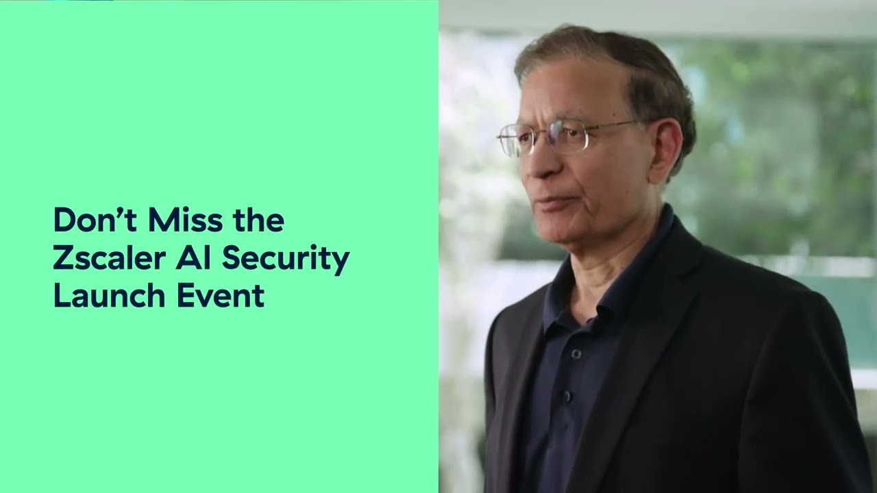 Live Virtual Launch Event - Zscaler AI Security