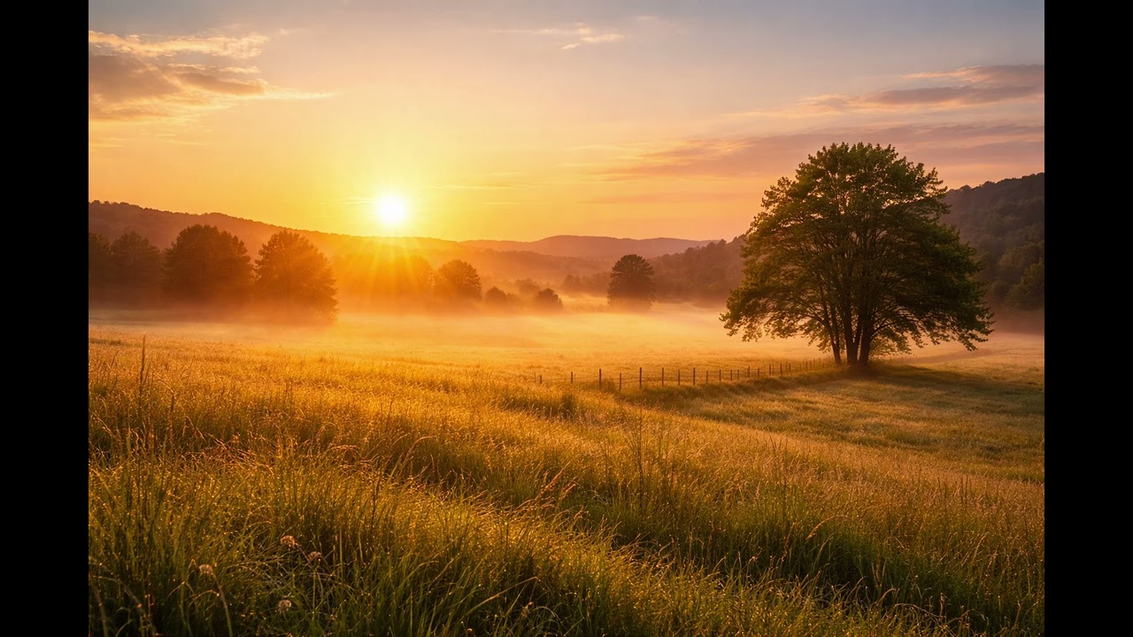 Morning Prayer with Jesus 🌅 Peaceful Country Worship for a Fresh Start