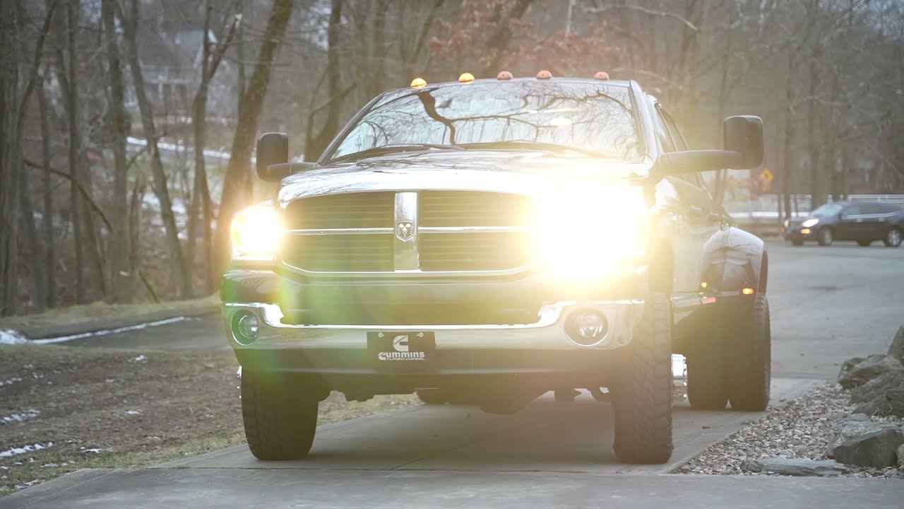 Cummins 5.9 Diesel Dually Ram 3500 Mega-Cab 4x4 SLT  6-Speed “BIG BLACK” 07'