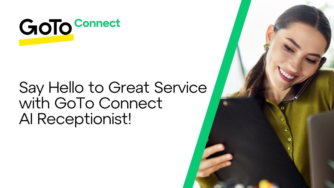 On-Demand Webinar &ndash; Say Hello to Great Service with GoTo Connect AI Receptionist!