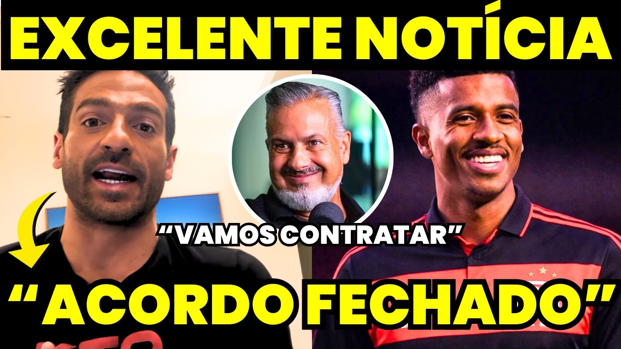 FECHADO! FLAMENGO ACERTA ACORDO POR MARCOS ANTÔNIO E VENÊ CASAGRANDE REVELA BASTIDORES