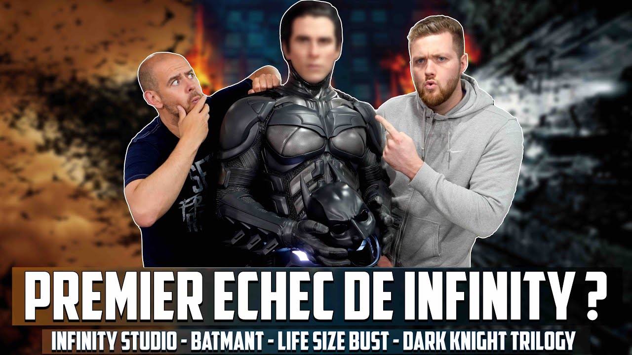 Premier ECHEC de Infinity Studio ?  BATMAN Life Size Bust Dark Knight Trilogy Infinity Studio Bale