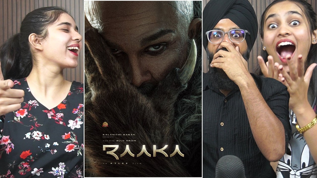 RAAKA Title Reveal Reaction & Review | Allu Arjun | Atlee | Parbrahm Singh