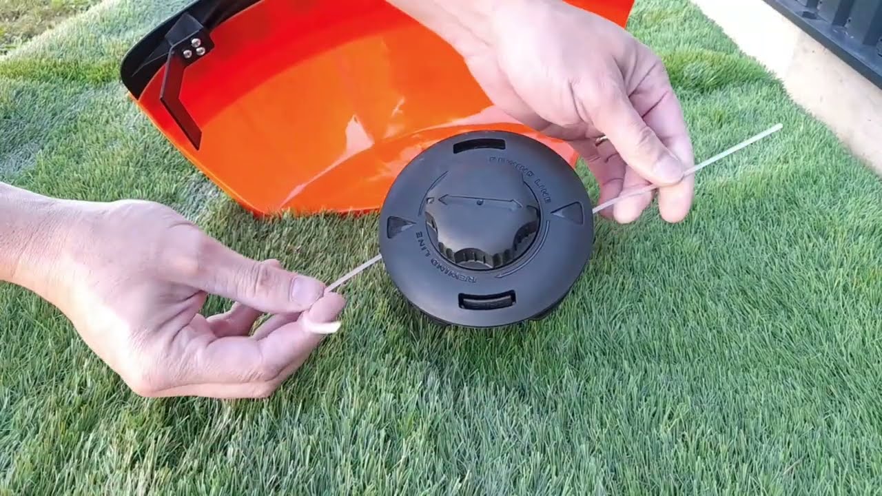 Tuto : recharge de la t&ecirc;te fils professionnelle GT GARDEN