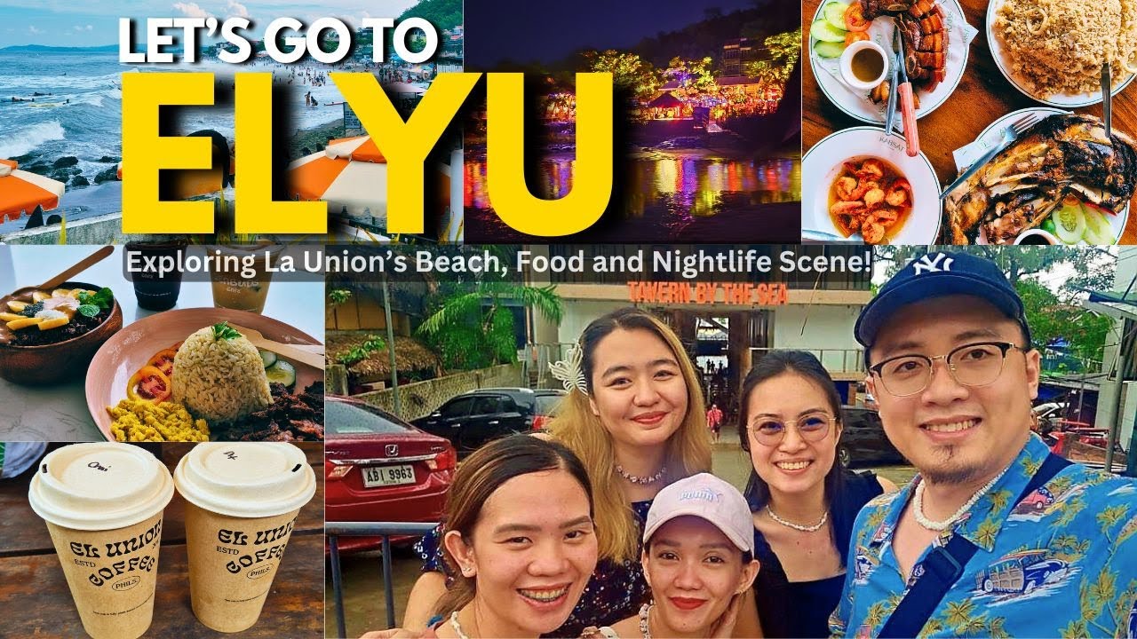 LA UNION VLOG 🌊🏖 Foodtrip & Nightlife with Friends! | Daphne Barcelona
