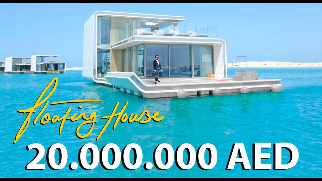 Touring 20,000,000 AED Bentley Designed Floating Seahorse in Dubai World Islands 🏝️