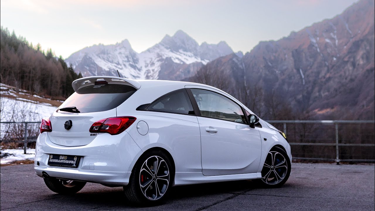 Scarico diretto solo centrale su opel corsa E gsi 1.4 turbo 150cv