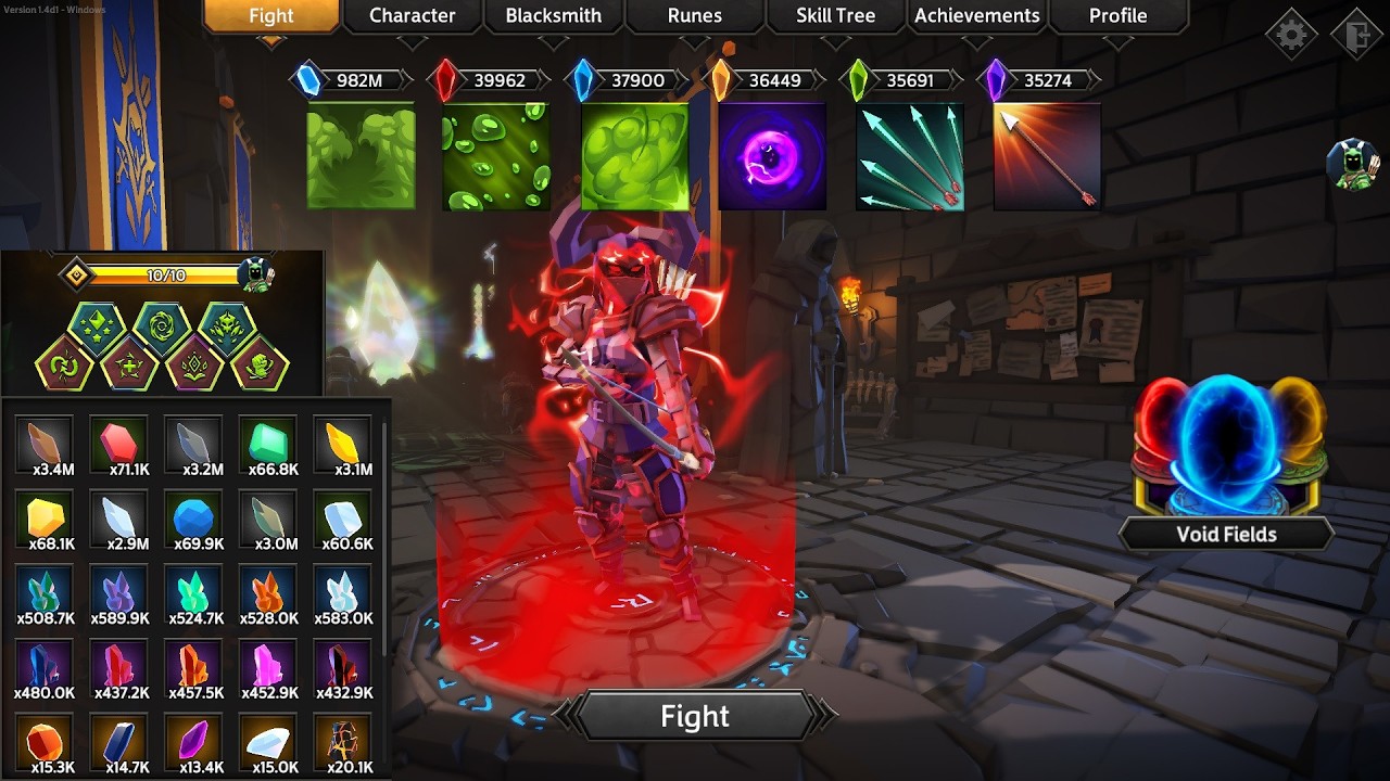 Material Farmer - Sentinel Void Fields Guide (Soulstone Survivors)