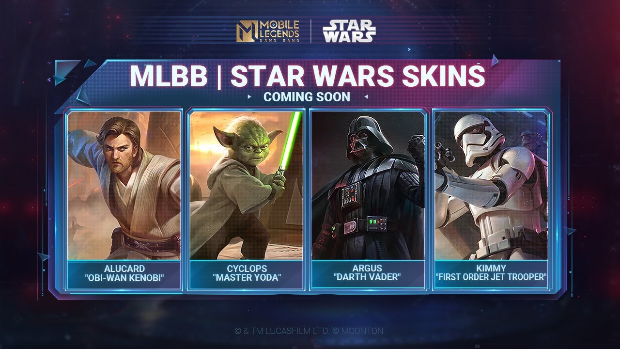 MLBB | Star Wars Skins | Mobile Legends: Bang Bang