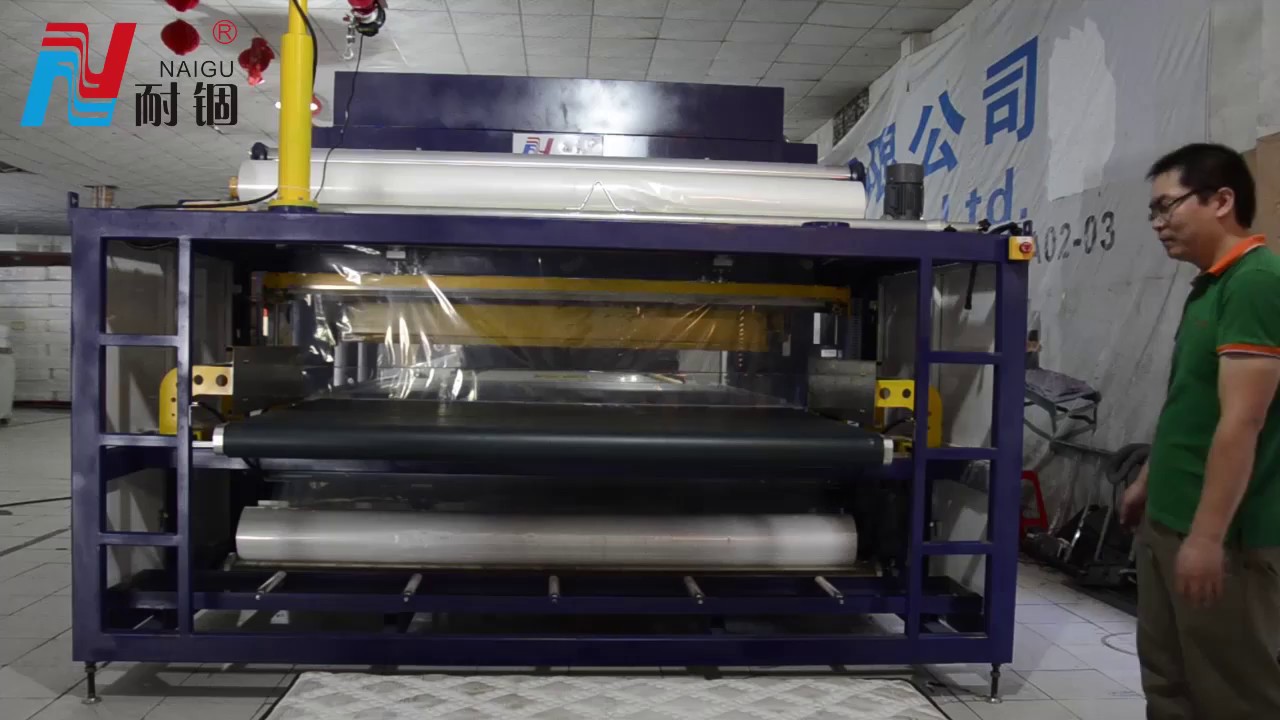 62M Mattress compression & roll Packing machine