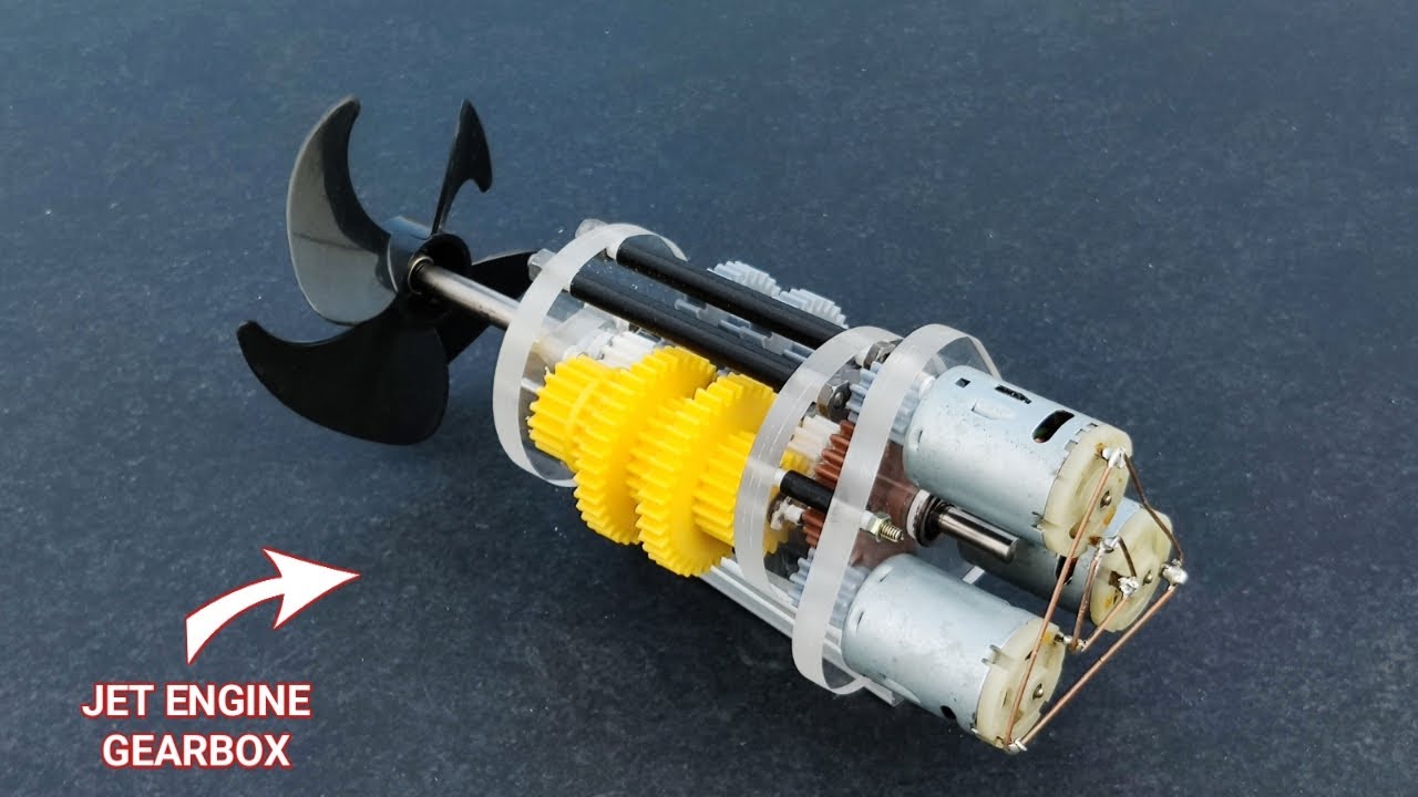 Making Powerful Jet Engine Gearbox