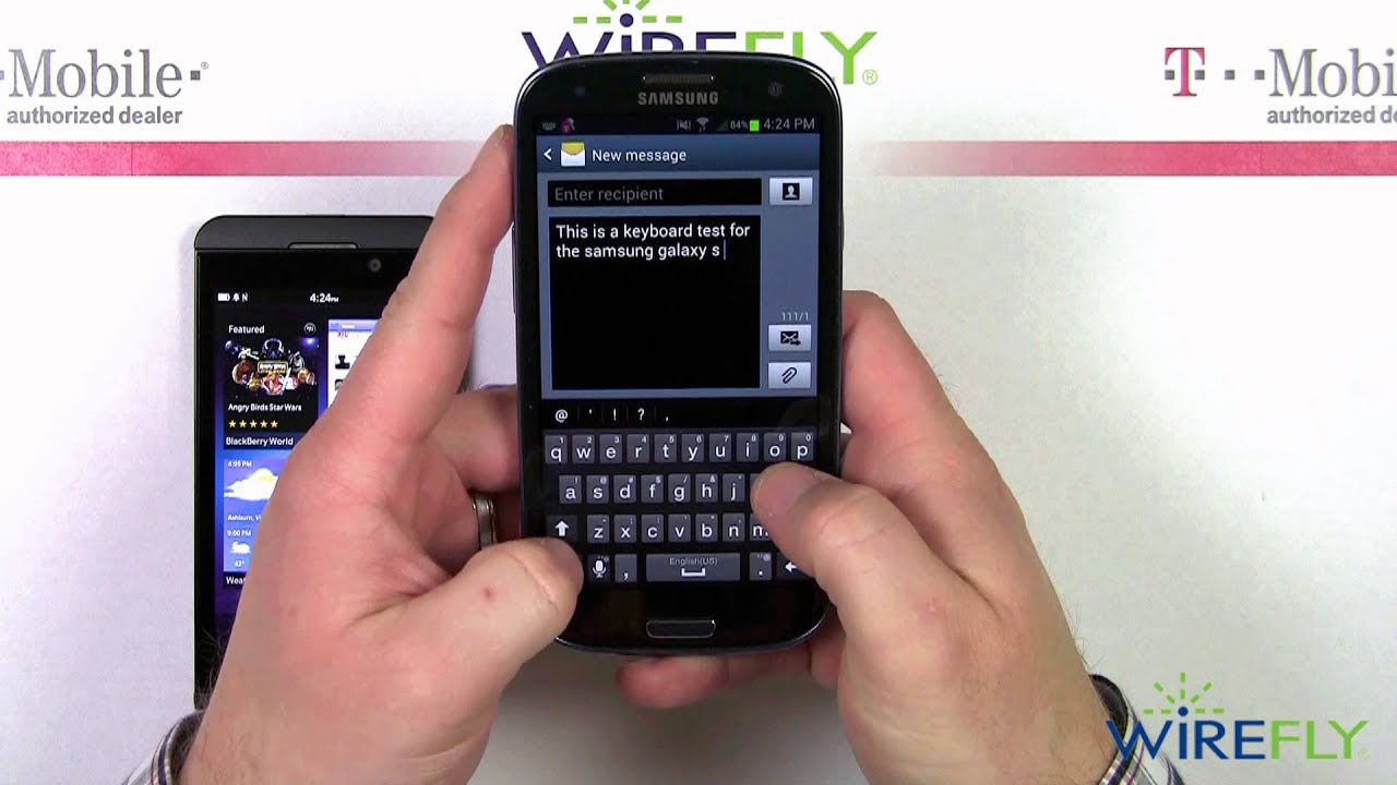 BlackBerry Z10 vs Samsung Galaxy S III Schmackdown by Wirefly