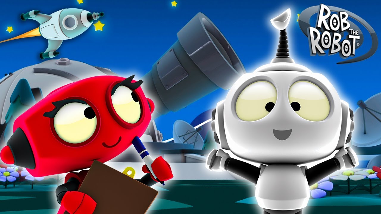 Learn Preschool Astronomy with Rob and Friends! 🌟  | Rob The Robot | Preschool Learning