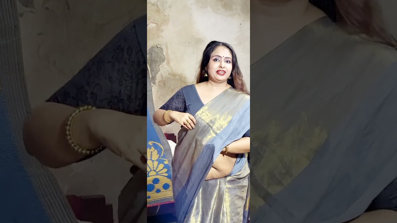FASHION STATEMENT SERIES 34 ( SOUTH SILK  SAREE) @Tinalahri # description details # donation 🙏