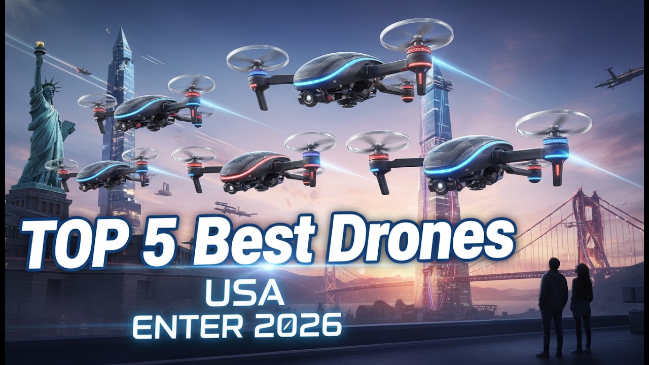 Top 5 Best Drones to Buy in 2026 | Best Camera Drones