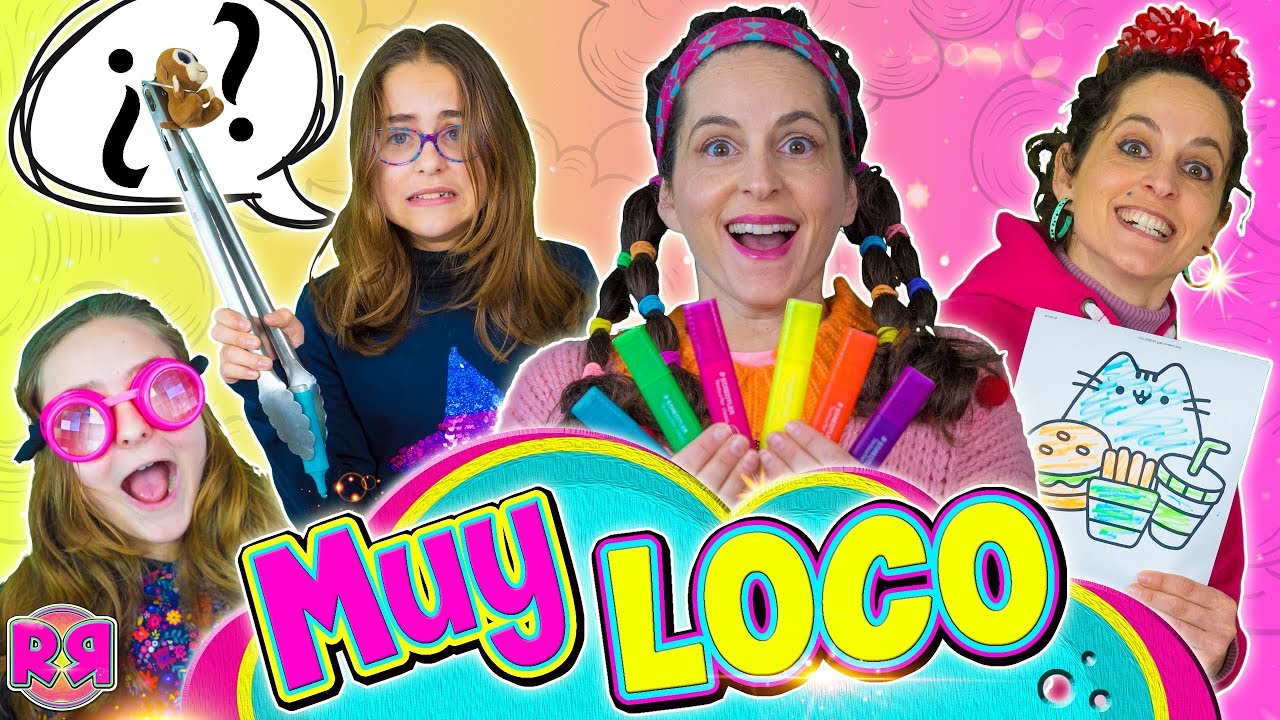 3 MARKER CHALLENGE MUY LOCO en Español 🤪 Reto coloreando dibujos con tres ROTULADORES 🖍 colores