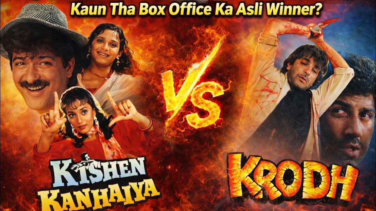 Kishen Kanhaiya vs Krodh | Box Office Comparison | #bollyhunt 
