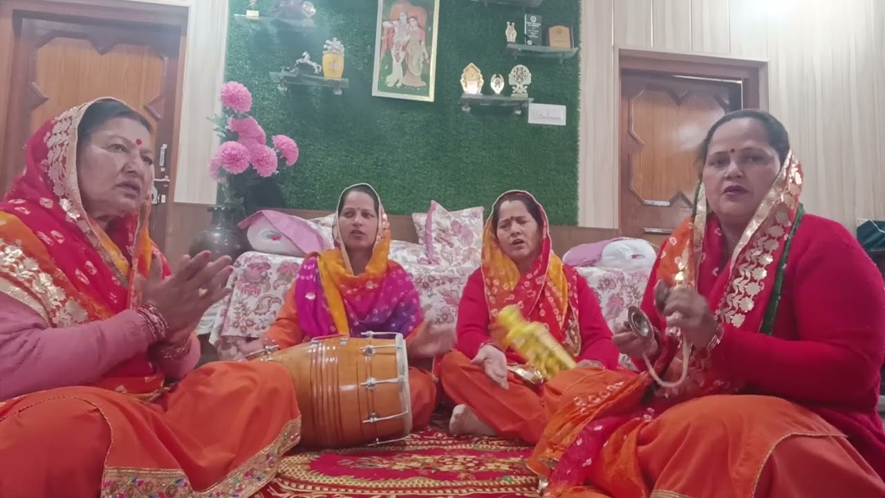 पिला पिला शेर सजाई के माता मंदिर नू चली है❤️🛐 || माता रानी का प्यारा सा भजन ❤️||