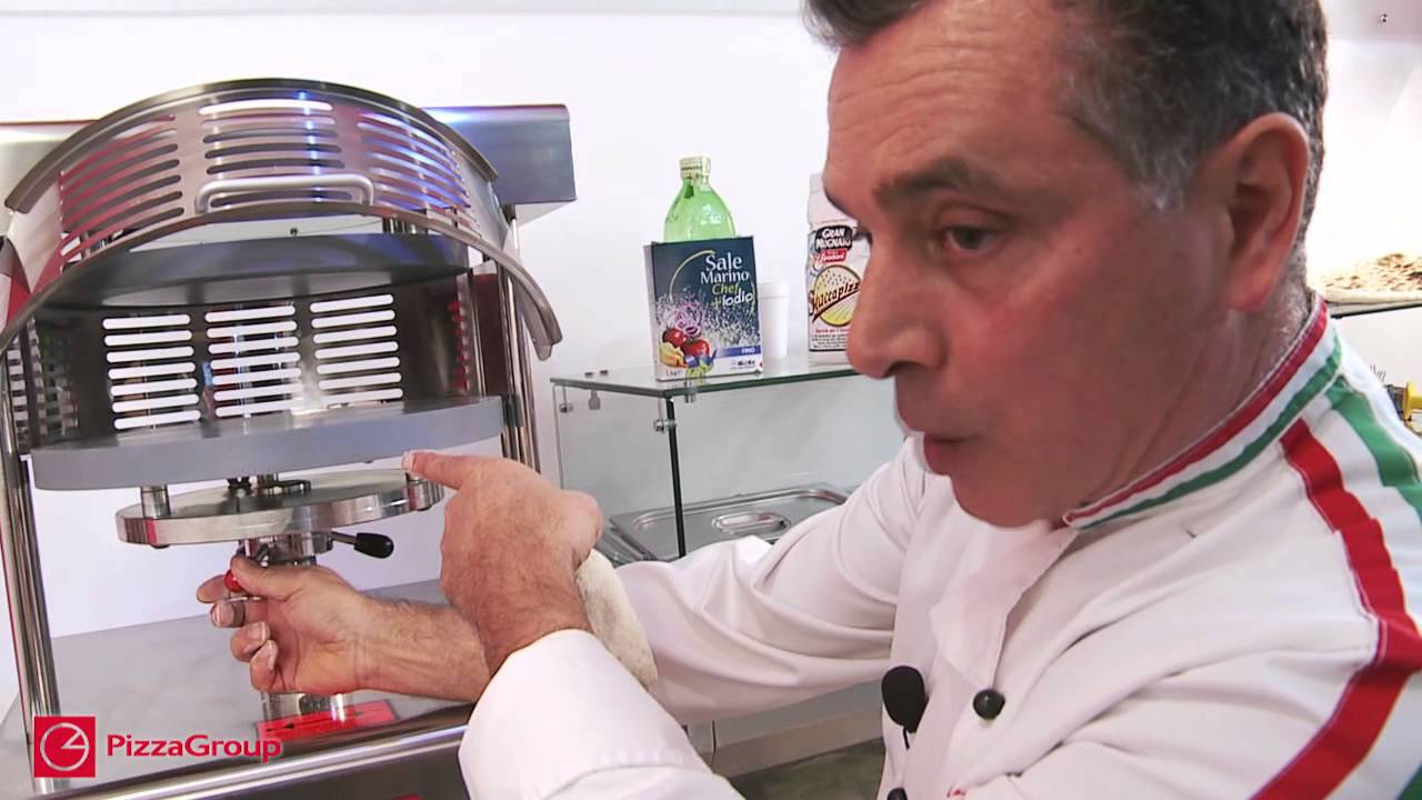 Come funziona la pressa Pizza Group