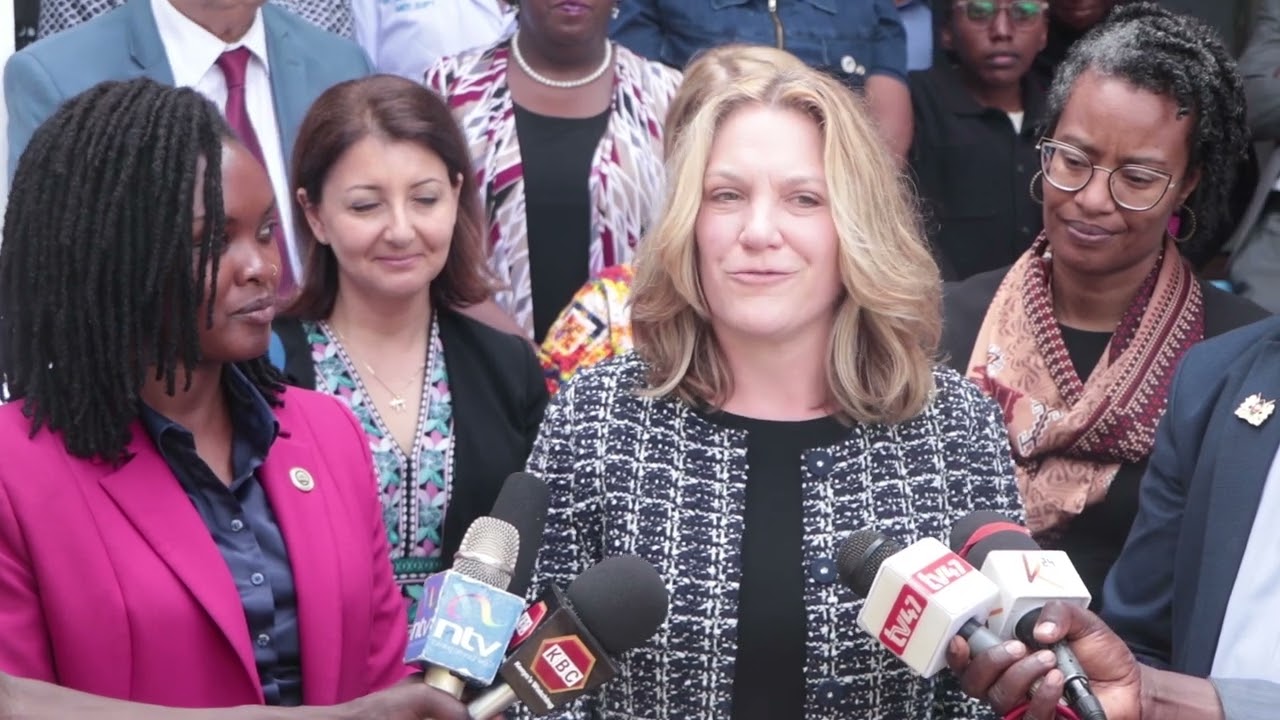 Andrea Palm(US Deputy Secretary of Health and Human Services) Visit to Mama Lucy Kibaki Hospital