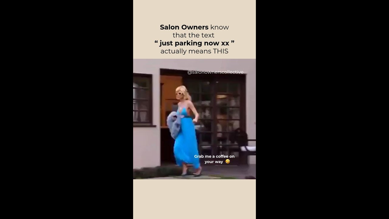 Salon owners, you know the look   #shorts