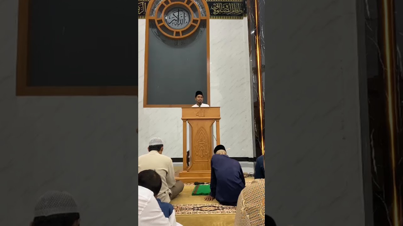 KULTUM TENTANG PUASA MASJID AL IKHLAS KUBAH PUTIH PLAOSAN (USTADZ ANWAR SHOLIKIN, S.Pd.)