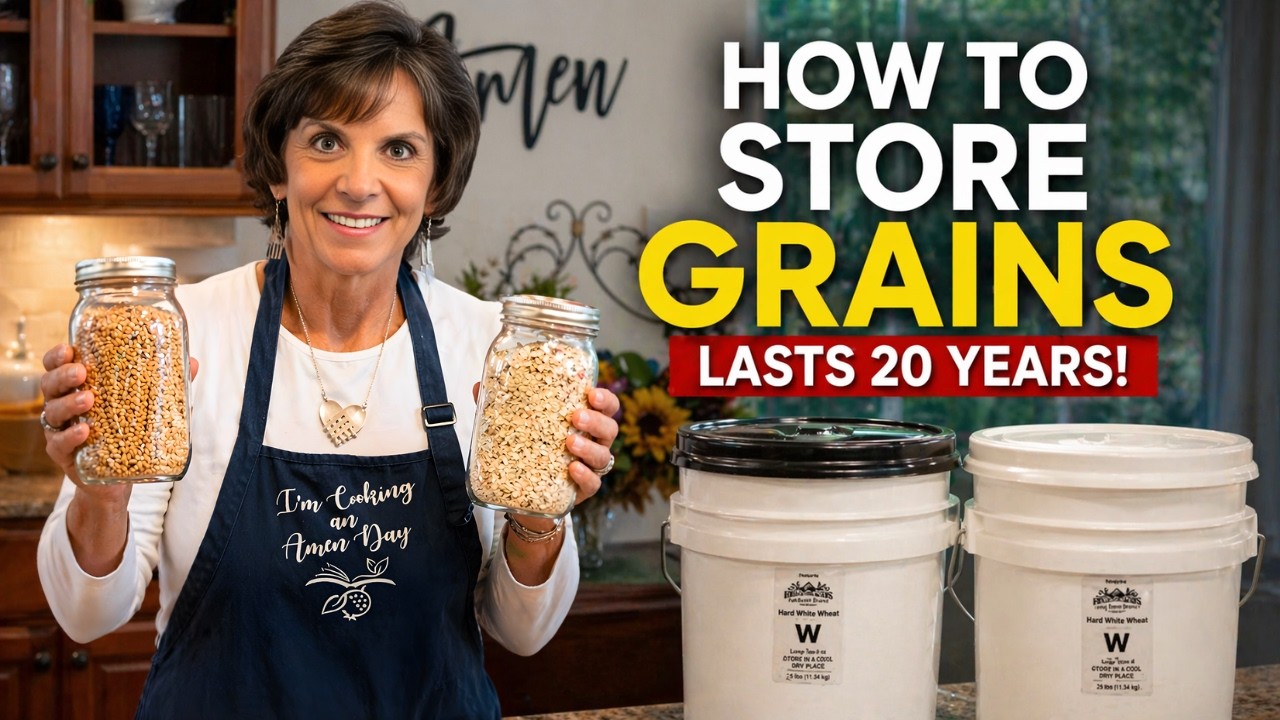 Прекратите неправильно хранить зерно – вот как я сохраняю его более 25 лет.