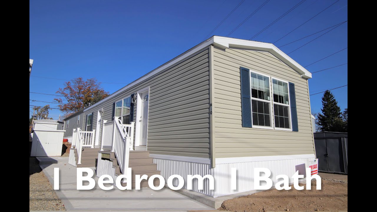 H-10 SOLD House Tour 1 Bedroom 1 Bath Manufactured Home Edison, NJ www.MyHomeInEdison.com