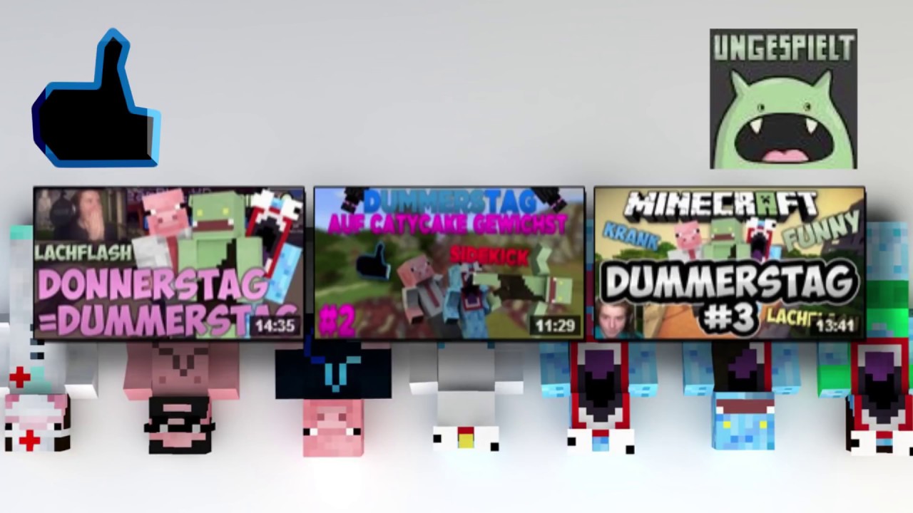 MINECRAFT ANUS RUNDE Dummerstag #4   Broken Thumbs   ungespielt German HD