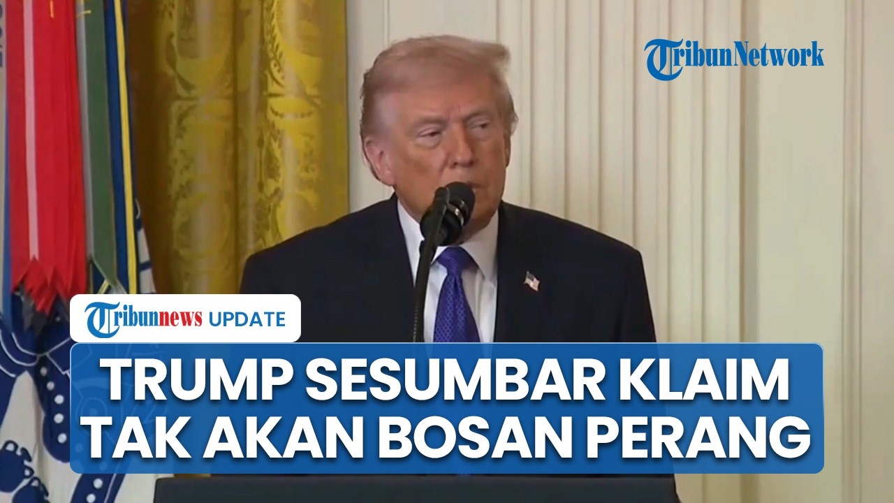Donald Trump Tegaskan Tak Bosan Perang, Militer AS Siap Tempur Lebih Lama di Iran hingga 4-5 Pekan