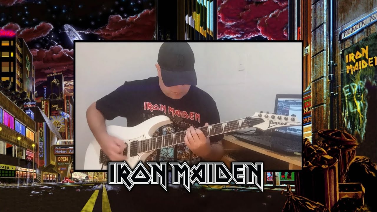 Iron Maiden - Caught Somewhere In Time // Guitar Cover by Max Moses
